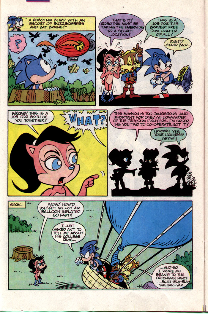 Sonic - Archie Adventure Series April 1993 Page 9